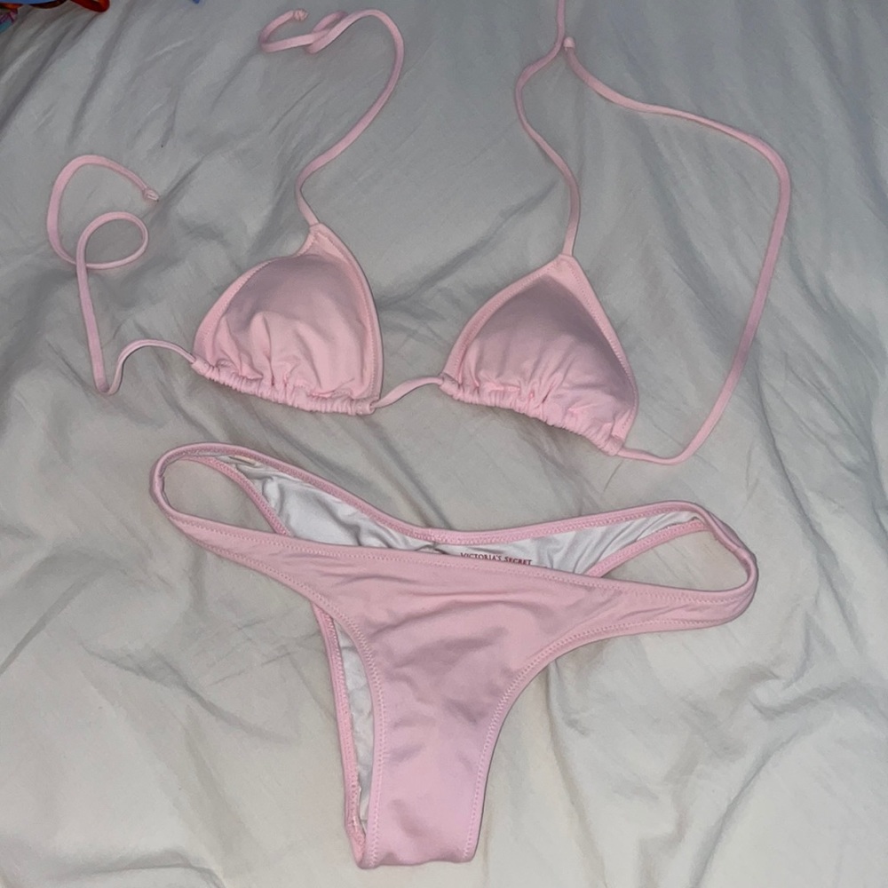 Victoria Secret Baby Pink Itsy Bikini Set